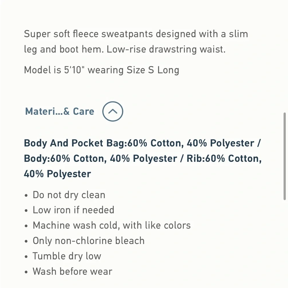 NWT Hollister Bootcut Sweatpants Light Heather Gray - Picture 9 of 9